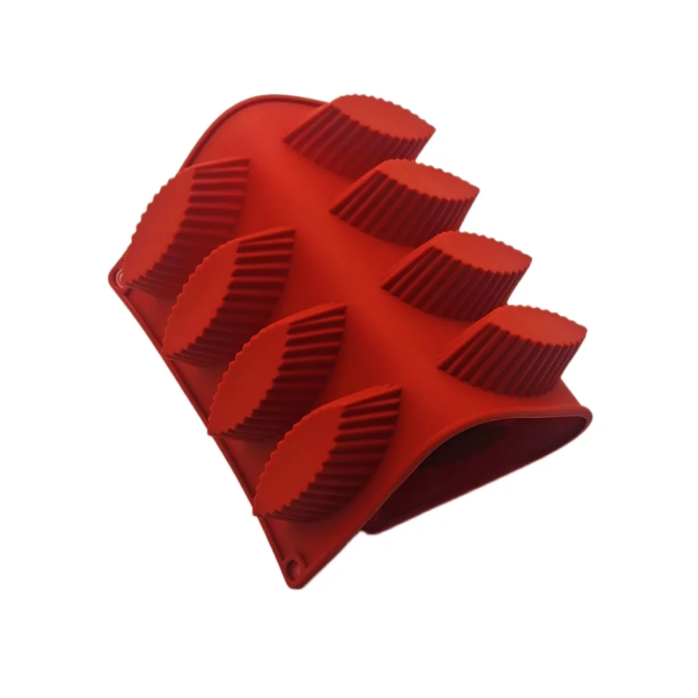 

Hot Selling 12 Hole Teardrop Shape Silicone Cake Mold DIY Chocolate Mousse Dessert Mold Food Grade Silicone Pudding Baking Tools