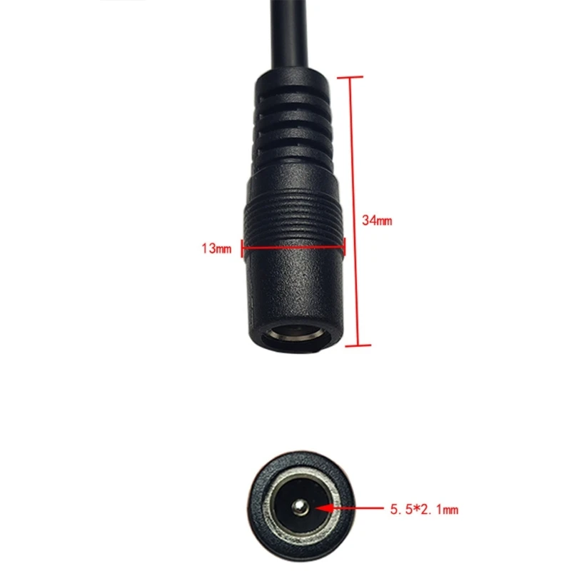 소형 전자 장치 충전 코드용 DC5521 ~ DC8020 전원 공급 장치 케이블