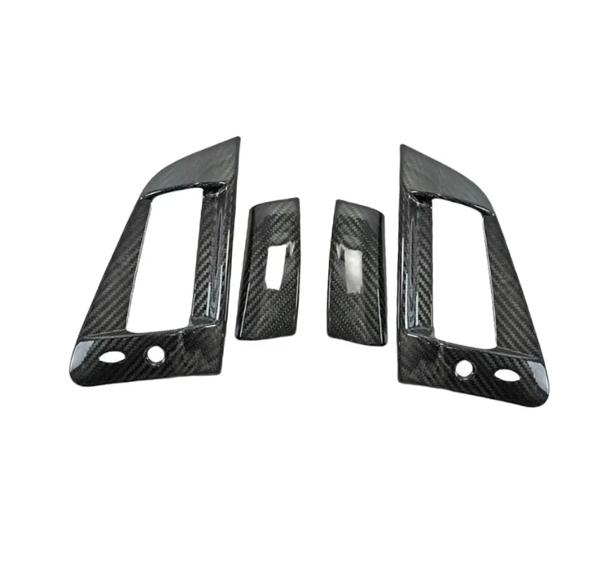 Dry Carbon Fiber Door Handle Cover for Nissan 370Z Z34 LHD RHD