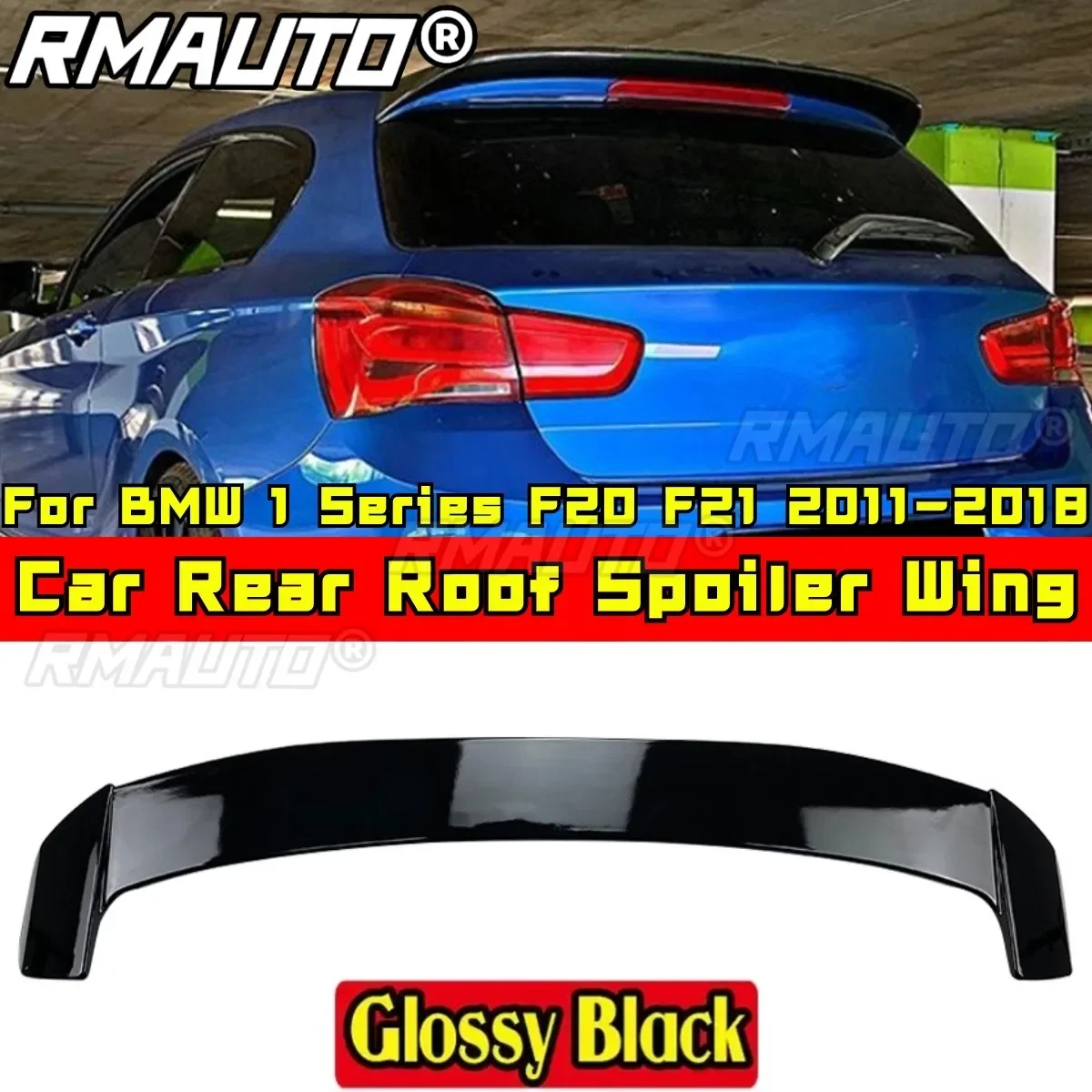 

For BMW 1 Series F20 F21 Body Kit Rear Roof Spoiler Rear Roof Wing for BMW 1 Series F20 F21 2011-2018 Modification Part