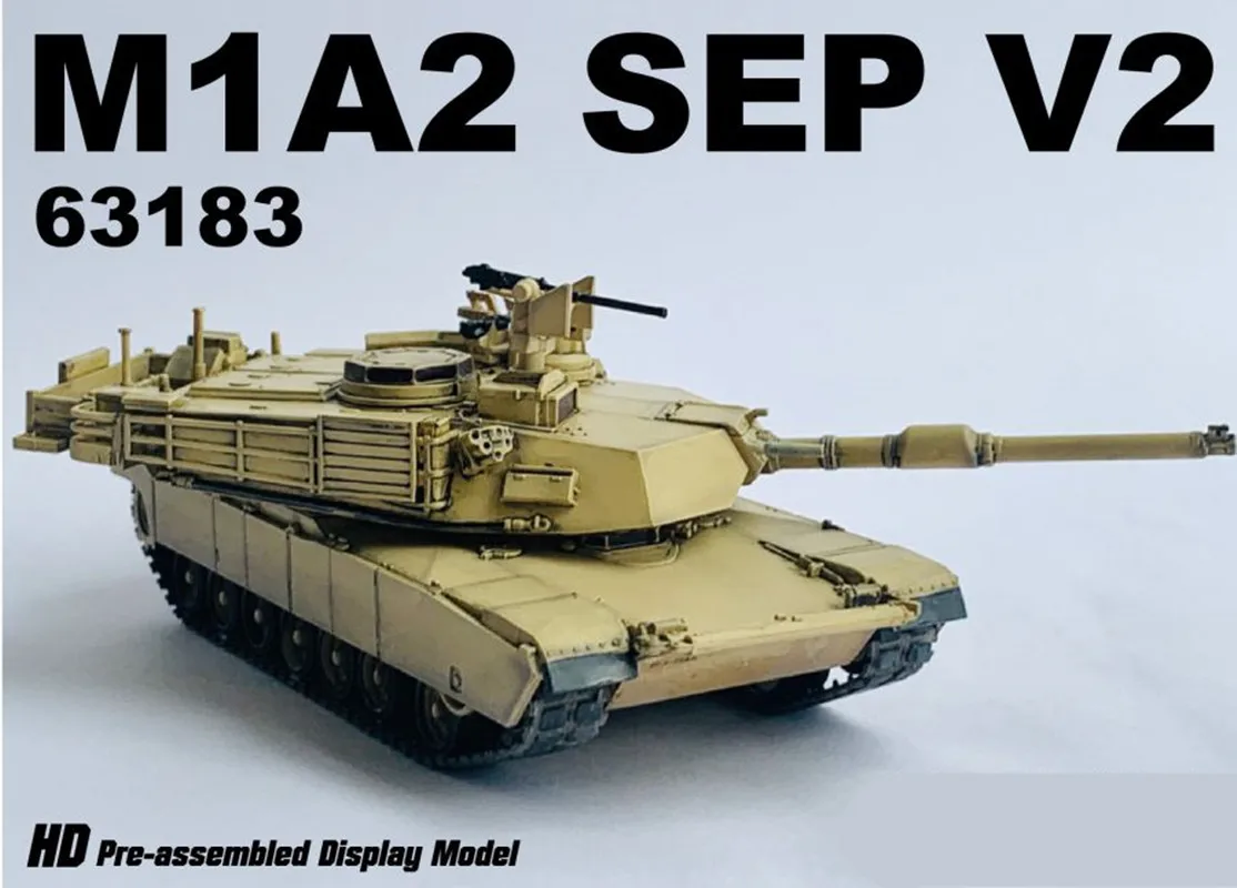 NEW 1/72 M1A2 SEP V2 1st Cavalry Division Germany Tank Armored Vehicle Model 63183 Soldier Military Collection in Stock