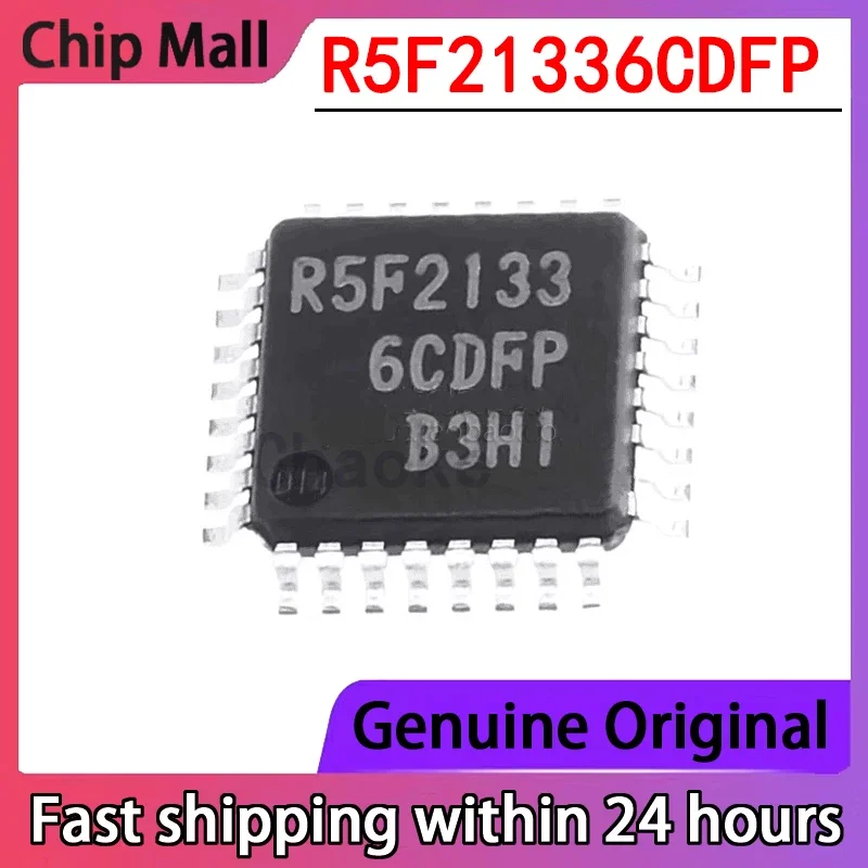 

2PCS R5F21336CDFP Silk Screen R5F2133 Packaged LQFP32 NEW Microcontroller Chip in Stock