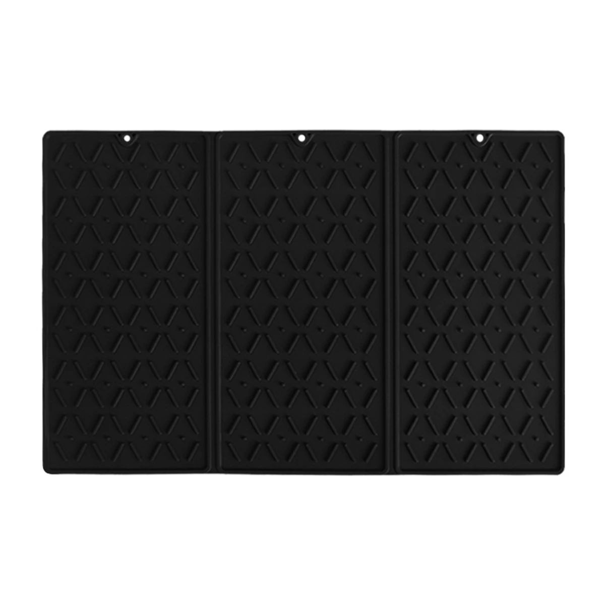 Foldable Silicone Dish Drying Mat for Kitchen Counter Space Saving Design Multi Function for Dishes Pots and More