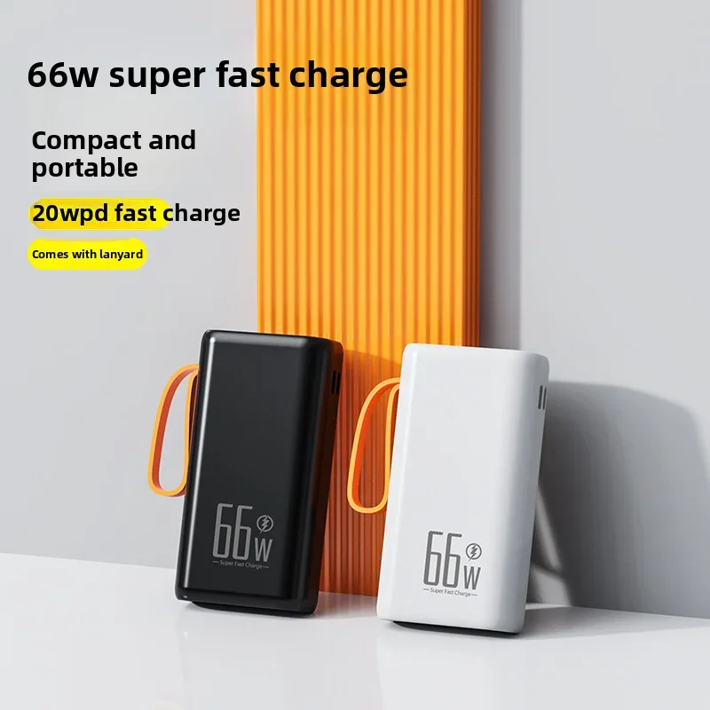 

66W PD Super Fast Charging 20000mAh Power Bank Portable Charger External Battery Pack Travel for IPhone Huawei Samsung Xiaomi