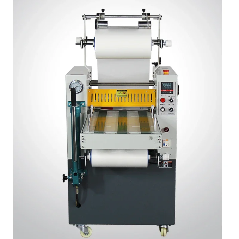 Upgrade Heavy-duty Hydraulic Laminating Machine 400FY Automatic Laminating Machine Album Cover Self-adhesive Laminating Machine