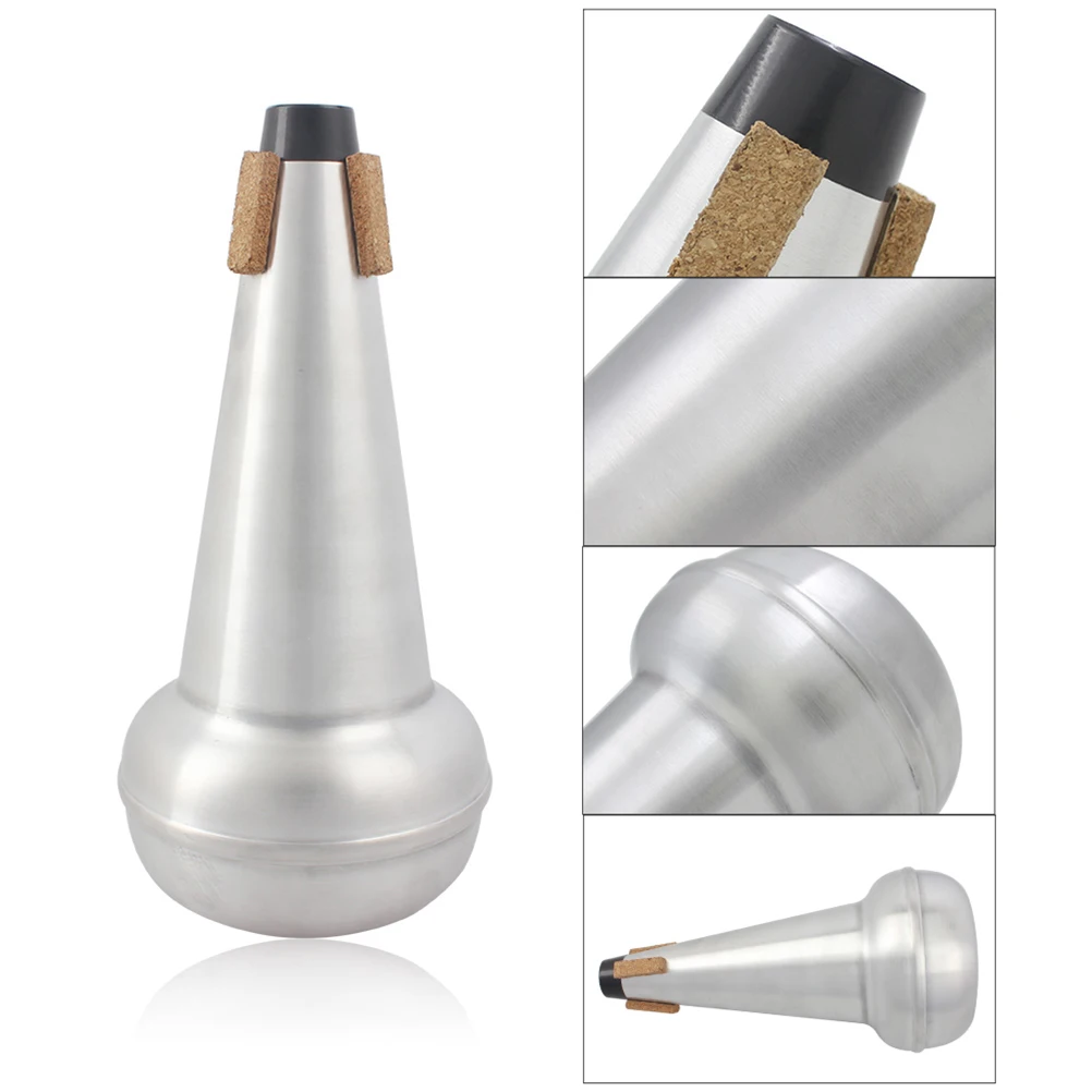 

Trombone Mute Device Music Instrument Silencer Mini Trombone Muffler Long Trumpet Accessories Sound Quality Intonation Dynamic