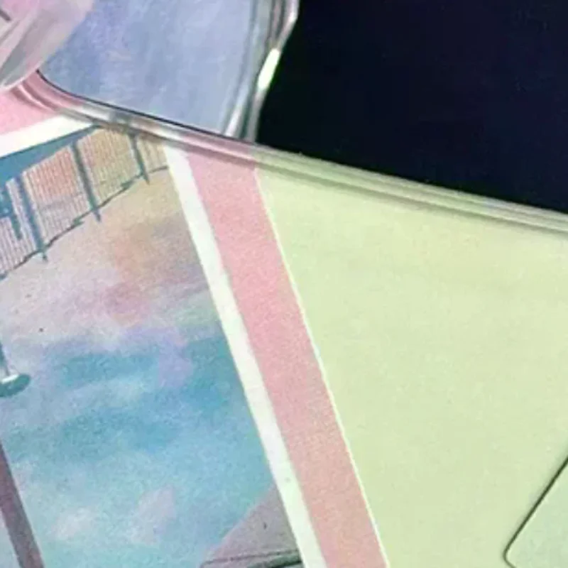 

Держатель для телефона с зеркалом для макияжа с милым мультяшным котом и собакой — складная подставка двойного положения, аксессуары для мобильных телефонов