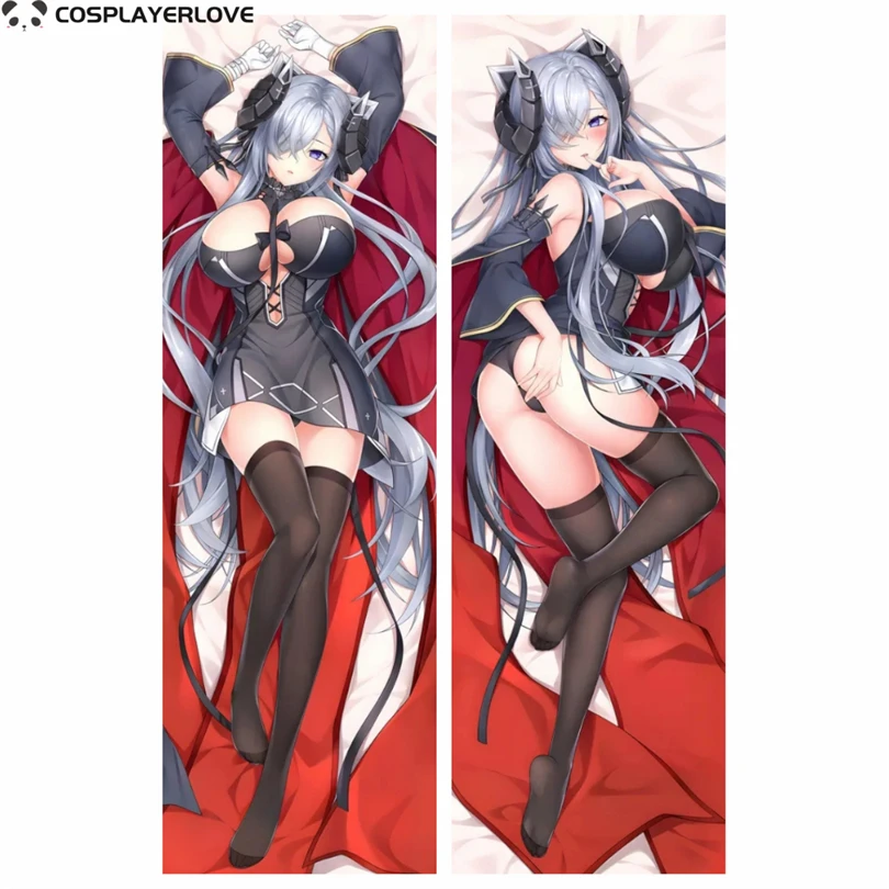 

Anime Pillow Cover Azur Lane KMS August von Parseval HMS Indomitable Double-sided Hugging Pillowcase