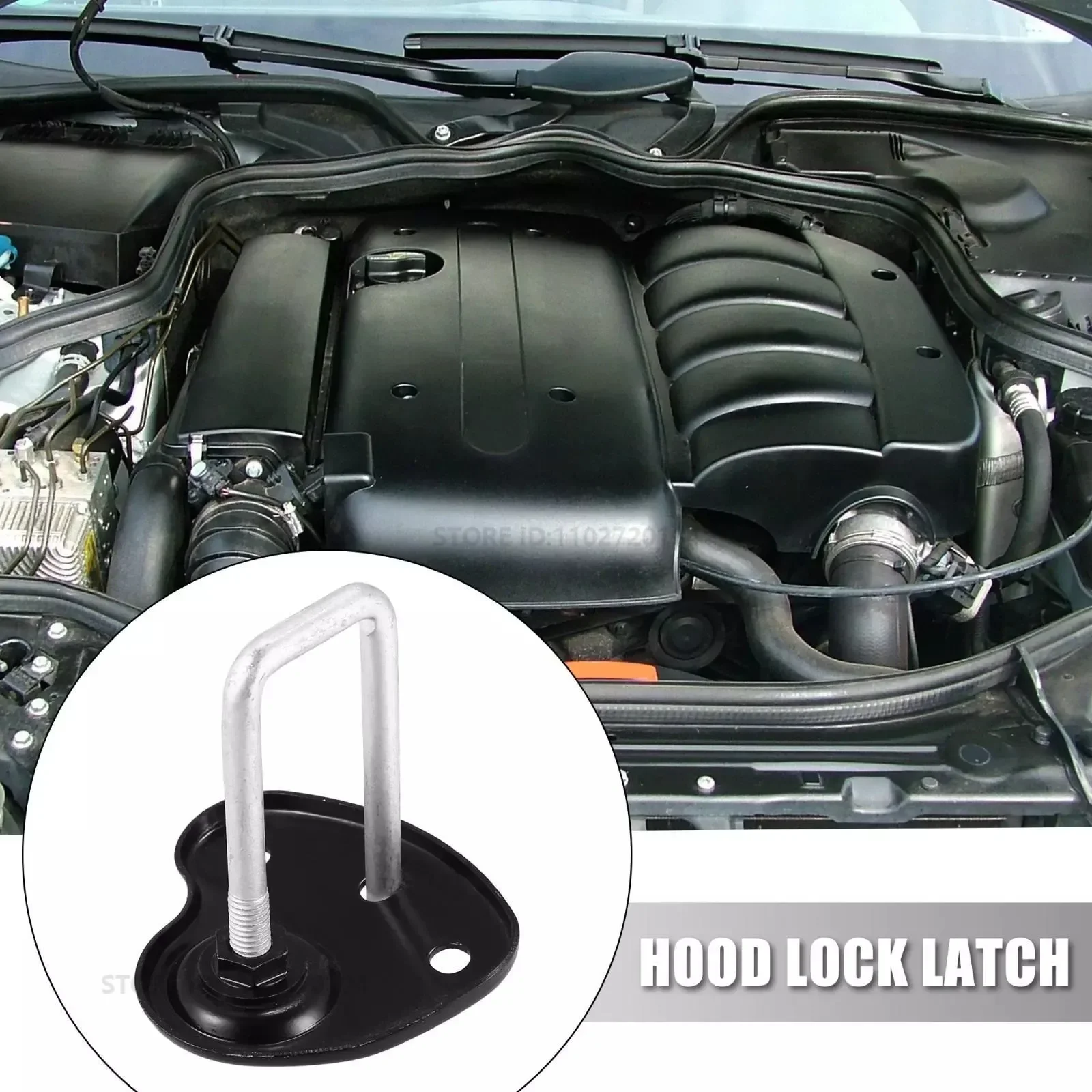 For 2016-2024 BMW 530i 540i 640i 740i 750i X3 X4 X5 X6 X7 Z4 M5 Hood Lock Latch Upper Safety Catch 51237347412