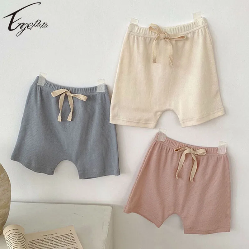 

Korean Style Baby Boys Girls Clothes Short Pants Cotton Fashion Causal Infant Toddler Baby Girls Summer Pure Color Pants