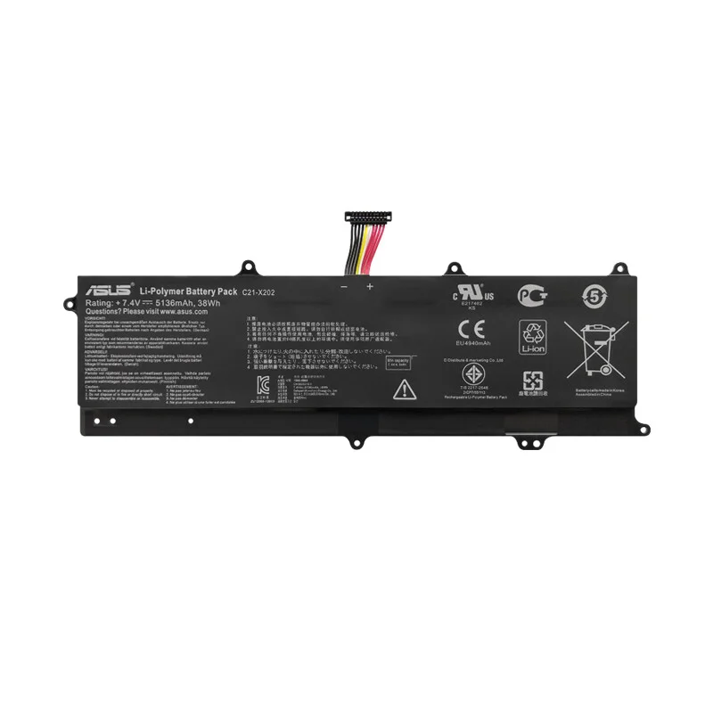 Authentic C21-X202 Battery Applicable to Asus VivoBook S200 S200E X201E X202 X202E Brand New