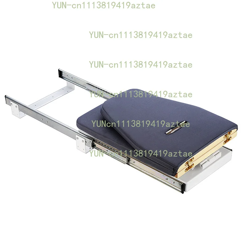 Wardrobe Push-pull folding ironing board Cloakroom Hidden ironing board Damping telescopic iron backing plate Hardware