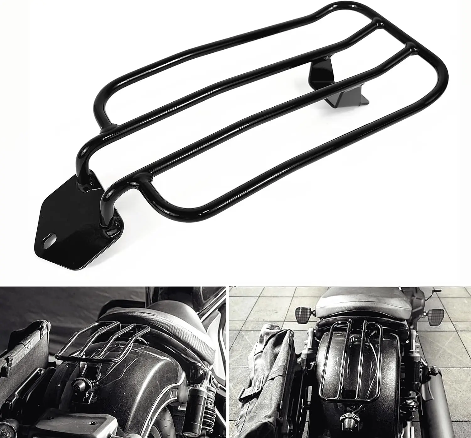 

Черный багажник для Honda Rebel CMX1100 CM1100, аксессуары 2021-2025, опорная полка для багажа на заднее сиденье Solo