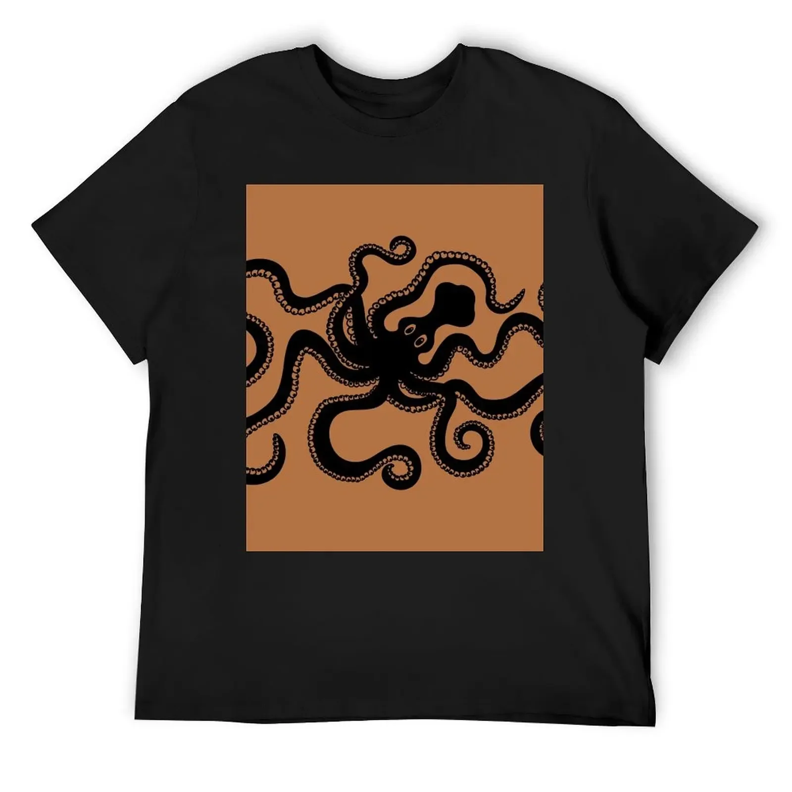 

Minoan Octopus - Without Embellishments On Ceramic T-Shirt shirts graphic tees graphic tee shirt man clothes Men's t-shirt