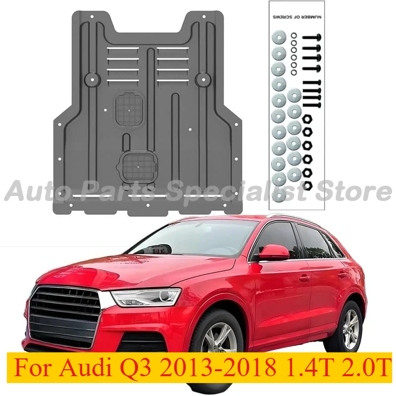 

High Quality Alloy Engine Guard Splash Shield Mud Fender For Audi Q3 2013-2018 1.4T 2.0T