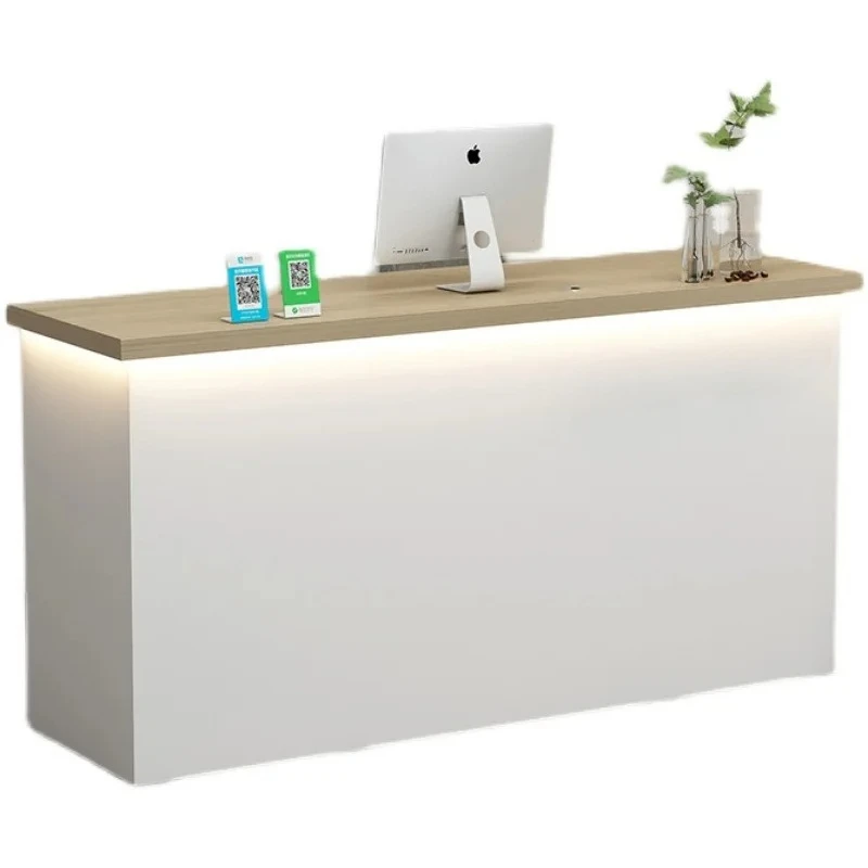 

Overall installation-free paint checkout page Clothing store counter Simple modern clothing store bar front desk corner