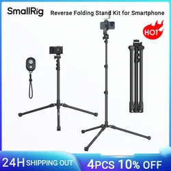 SmallRig Reverse Folding Stand Kit for Smartphone with Wireless Remote Universal Camera Phone Photography Stand -4363