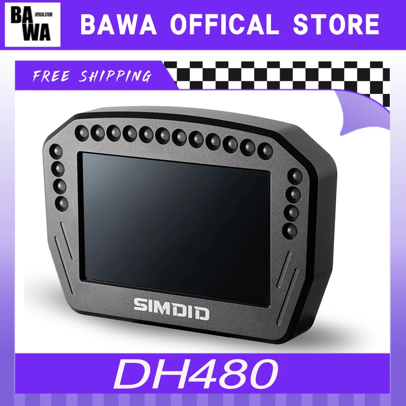 

Simdid Dh480 Simracing Dashboard Ddu Simagic Moza Fanatec Simcube Can Be Installed Simulated Racing Instrument Gamer Accessories