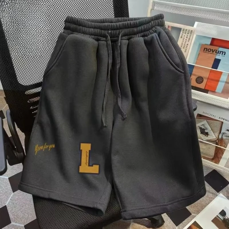 

25. новые модные американские спортивные хлопковые мужские и женские повседневные шорты, летние новые баскетбольные бейсбольные шорты High Street