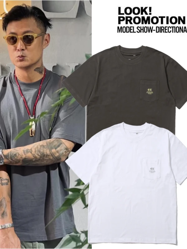 

MDNS Новая летняя мужская футболка с круглым вырезом и коротким рукавом из чистого хлопка с принтом, свободного кроя, молодежная, модная, уличная, дышащая, повседневная