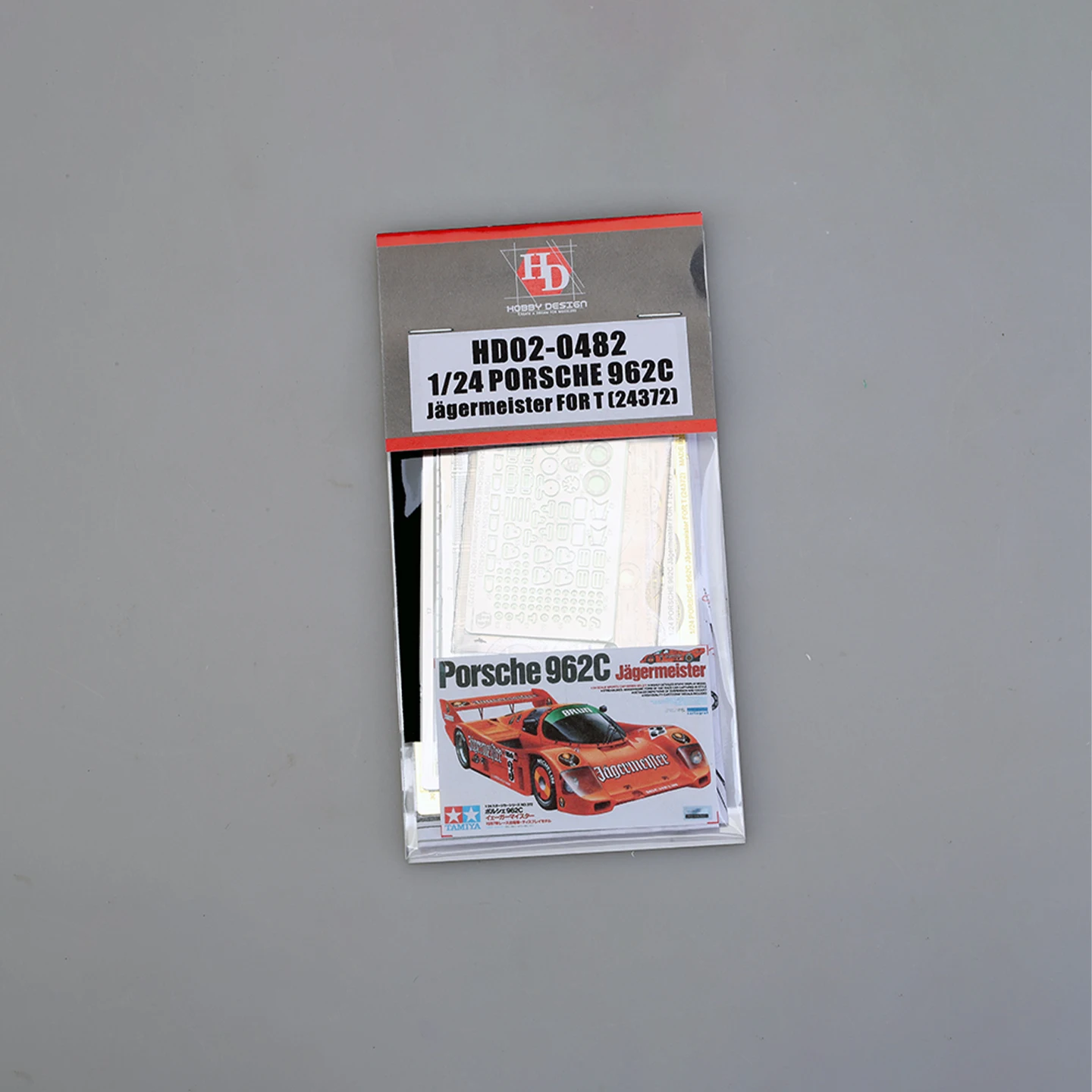 

Hobbydesign 1/24 Porsche 962c 87 Yog Coating Set To Tamiya 24372