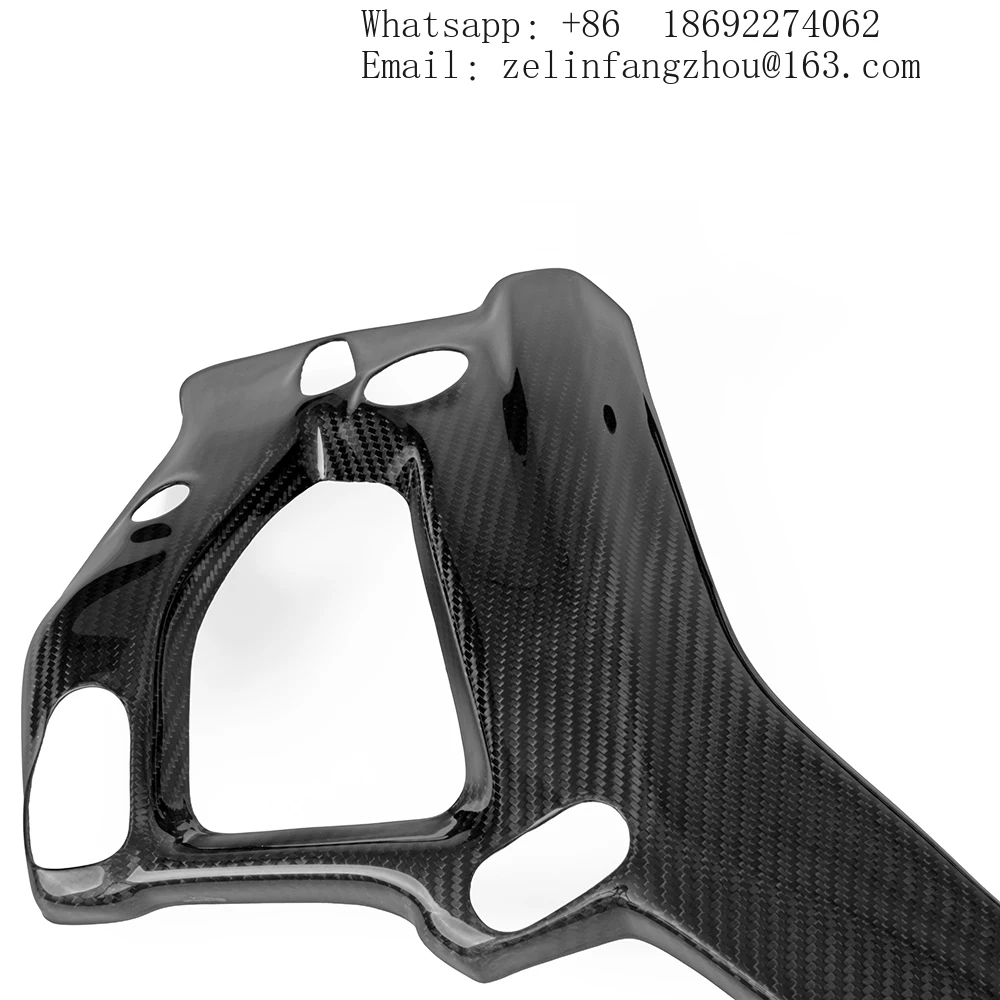 

For BMW S1000RR 2019+ Carbon Fiber Frame Cover Motorcycle Chassis Fairing Protector Parts