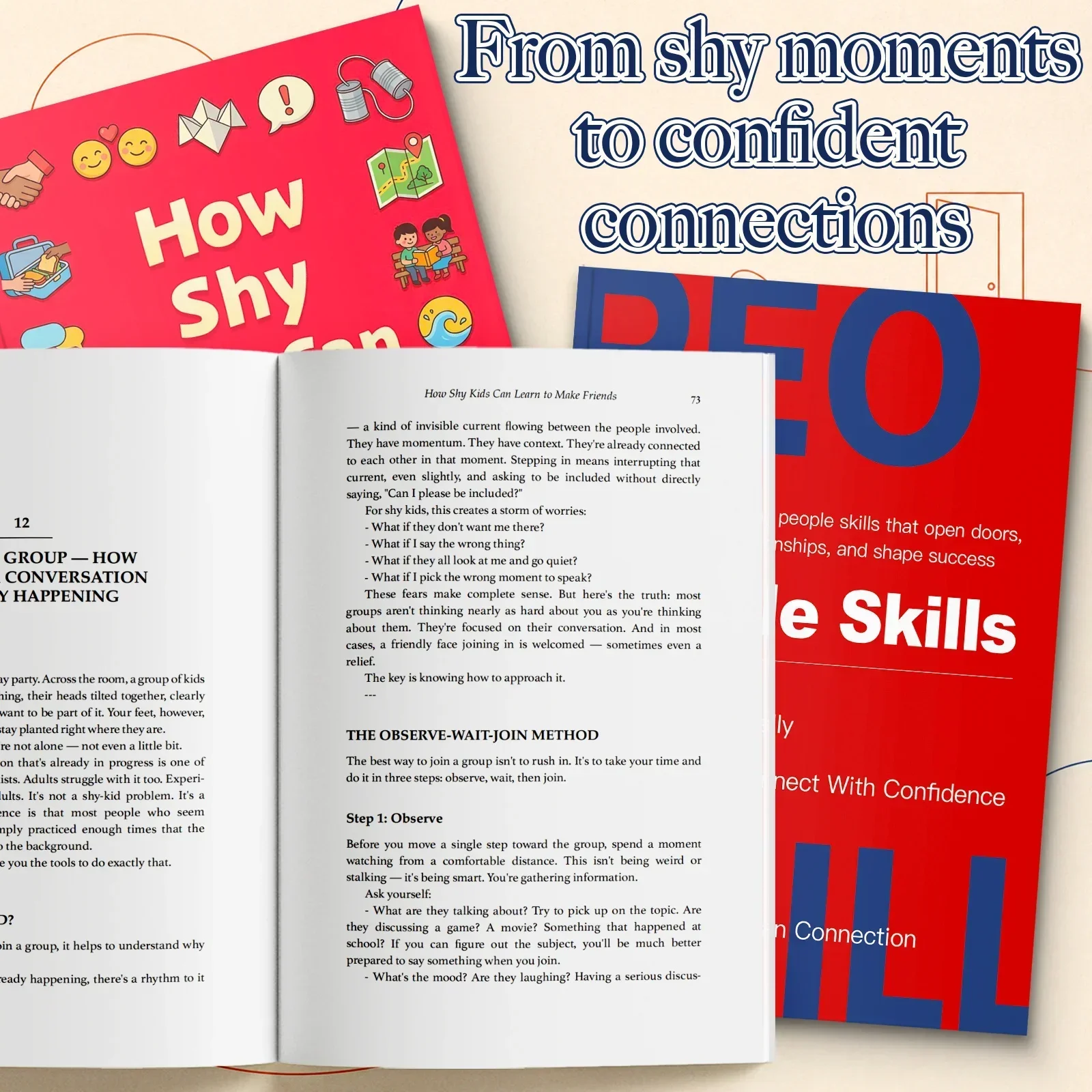 Friendship and People Skills Set for Kids, Learn to Make Friends, Build Social Confidence, Improve Communication
