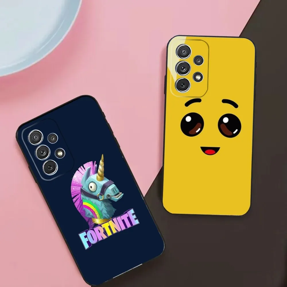 Cool F-FortniteS-S Phone Case For Samsung Galaxy A13,A21s,A22,A31,A32,A52,A53,A71,A80,A91 Soft Black Phone Cover