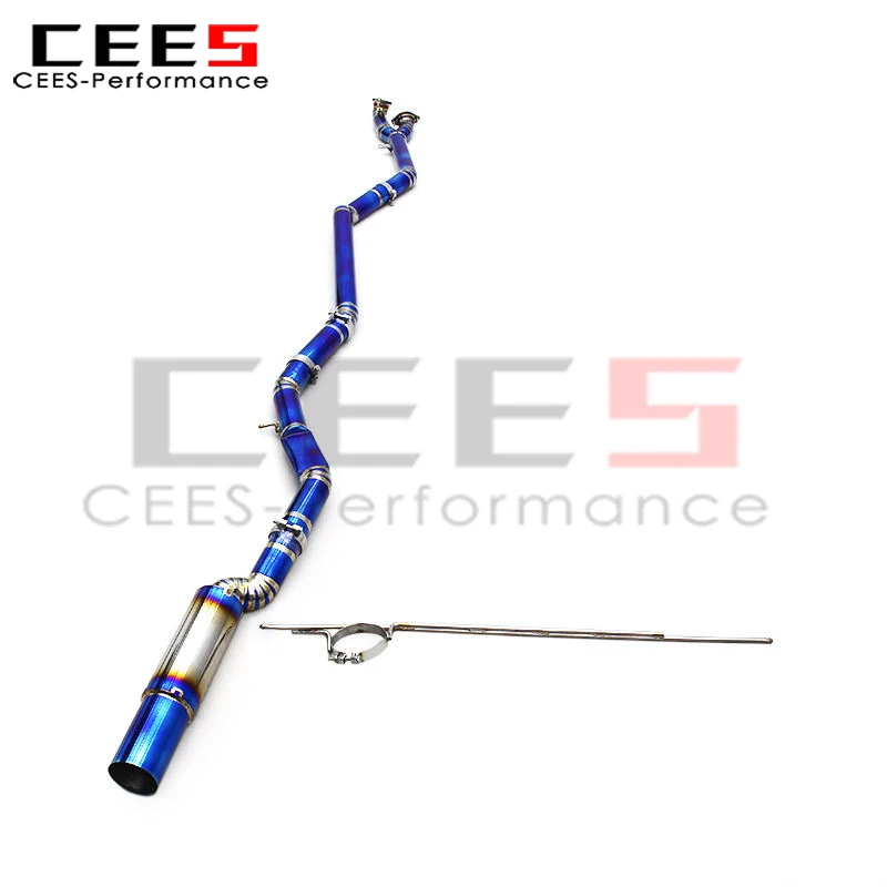 

CEES прямой глушитель выхлопных труб Catback для BMW M3/M4 G80/G82 3.0T 2019-2024 одиночный всесторонний выхлоп без потока сзади