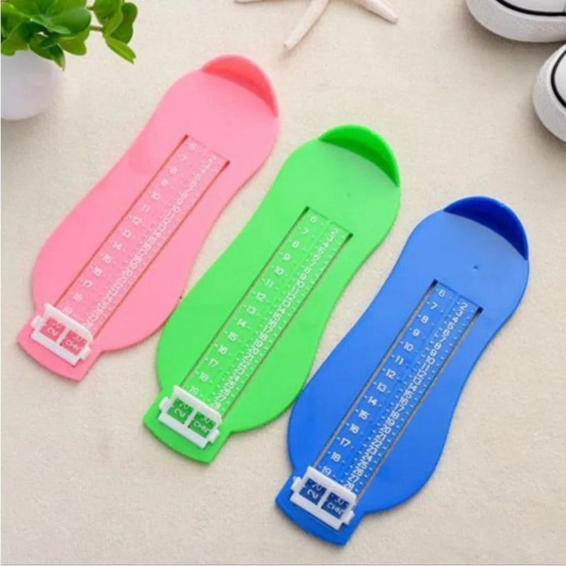 Baby Foot Measure Gauge Kids Shoe Size Measuring Ruler Infant Foot Length Measuring Device Home Use