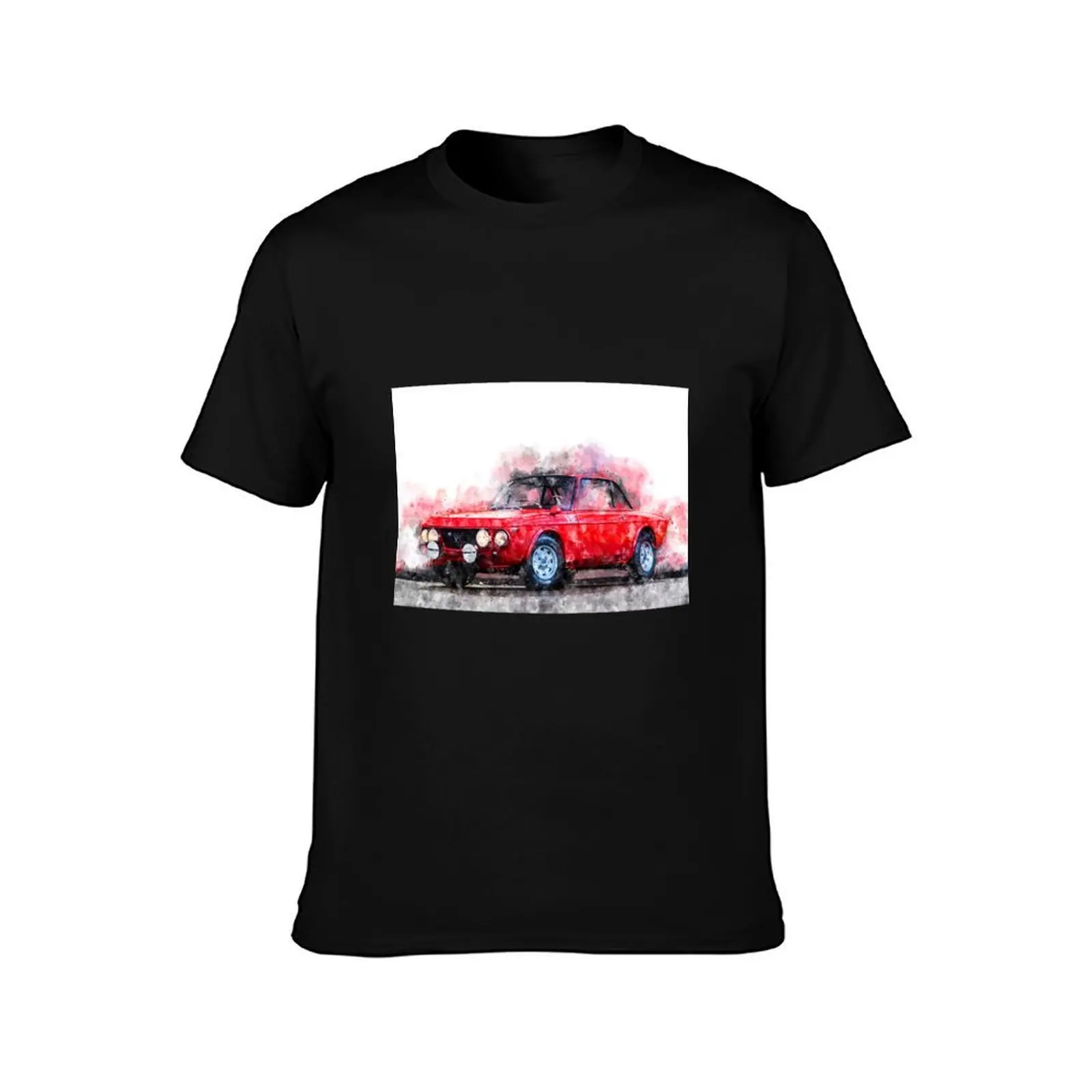 Lancia Fulvia HF T-Shirt Street Art Print Tee Shirt