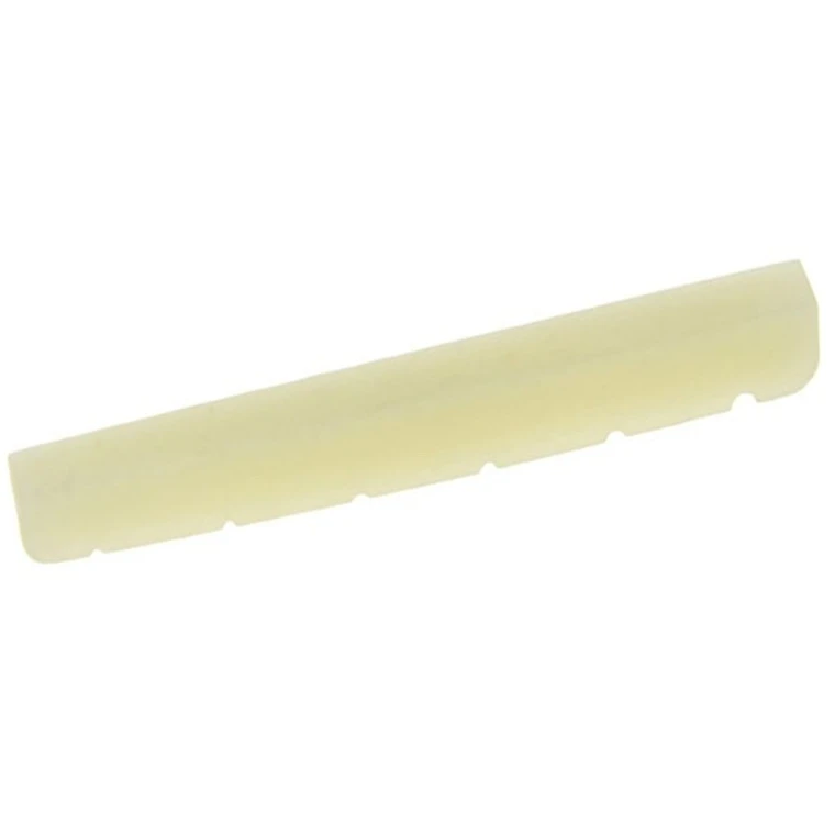 エンダーstエレキギター用の漂白された骨ナット,エレキギター用,新品,42x3.5x5,6弦サドル,10個