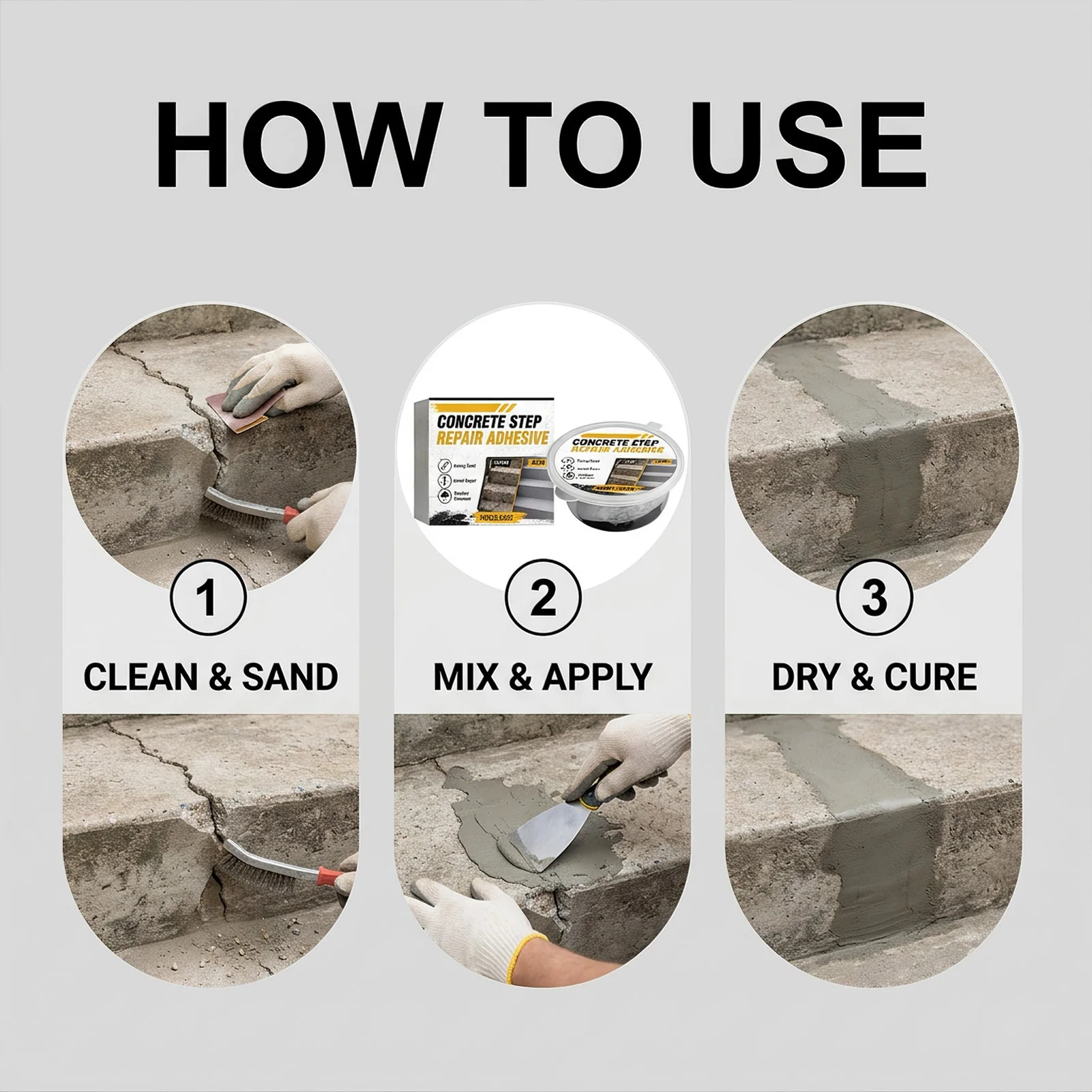Repair Adhesive High-Strength Home DIY Gap Filler for Homeowners Waterproof Two Part Resin Floor Tile Sealant Durable Fix