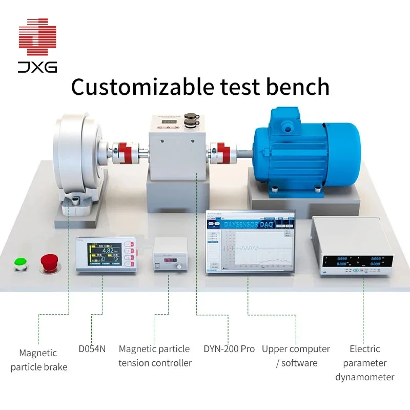 Precision Sensor: High-Precision Dynamic Torque Sensor Load Cell 0.5-2000Nm with Display for Motor Testing