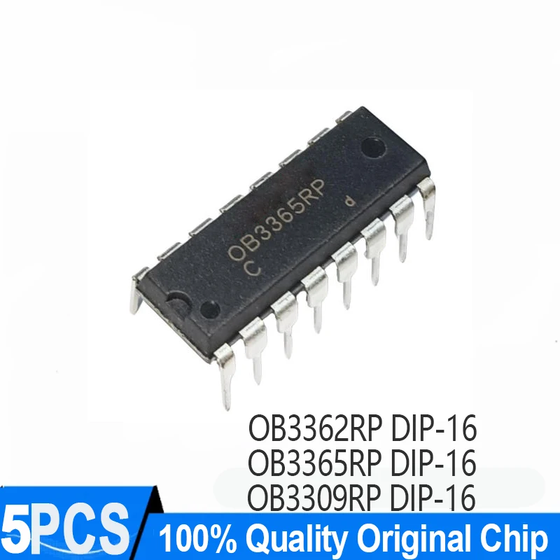 (5 pieces) OB3365PR OB3362PR OB3309PR DIP-16 Original Chip