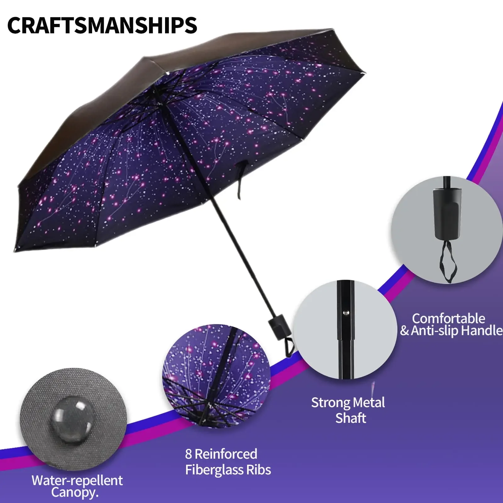 Xiaomi Automatic Umbrella Windproof Waterproof Stick Umbrellas Protection Golf Umbrellas Superior Beautiful Light Portable 2024