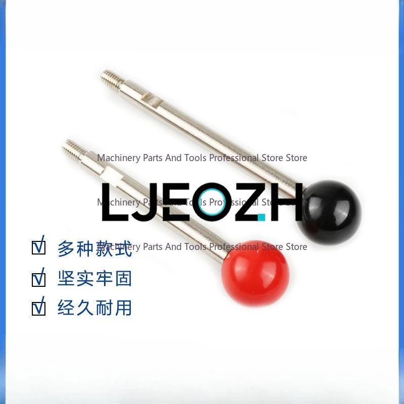Double Head Screw Bench Drill Operating 304 Stainless Steel Handle Rod Double Handle Threaded Rod 201