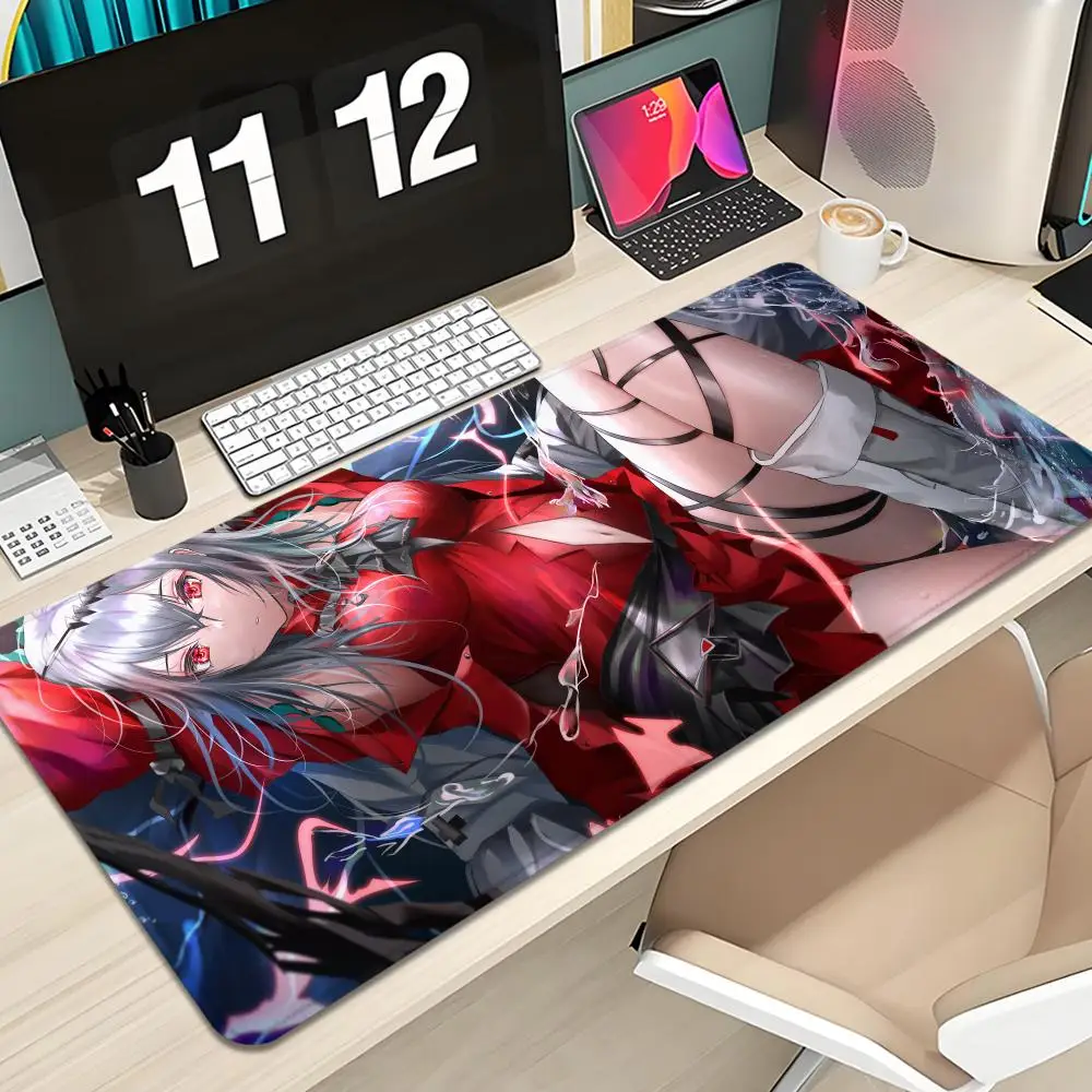 Arknights Skadi Mouse Pad Keyboard Mousepad large 600X300 mm Desk Mat PC Gaming High definition printing Table pad