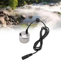 DC 24V Fog Maker Without Light 38mm Balcony Garden Waterscape Mist Sprayer Humidifier Clamp Belt Heads Pond Atomizer