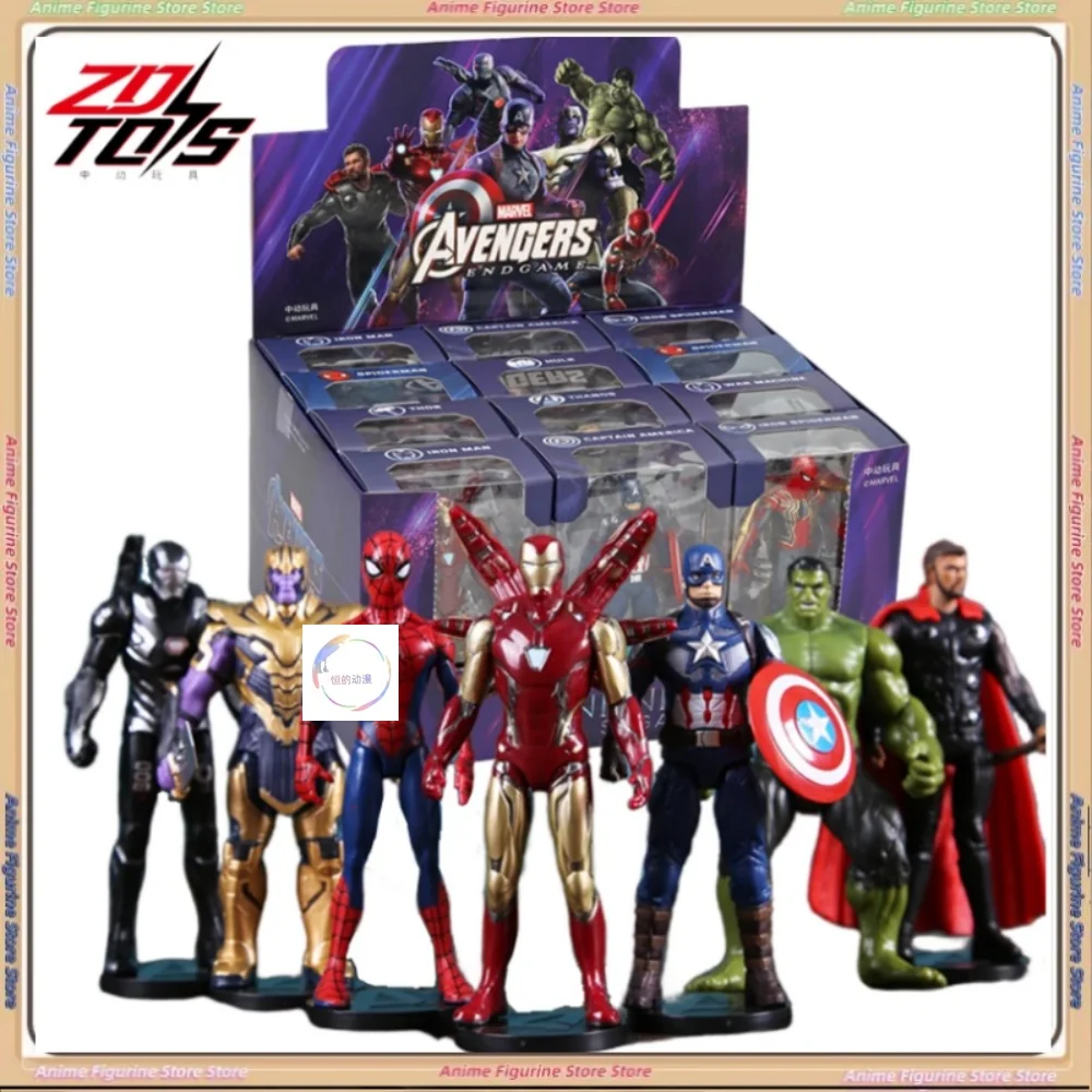

ZD оригинальные Мстители Железный человек Человек-паук ЗЕЛЕНЫЙ GOBLIN VENOM 2099 Тор Капитан Америка Танос Халк Военная машина Фигурки Игрушки