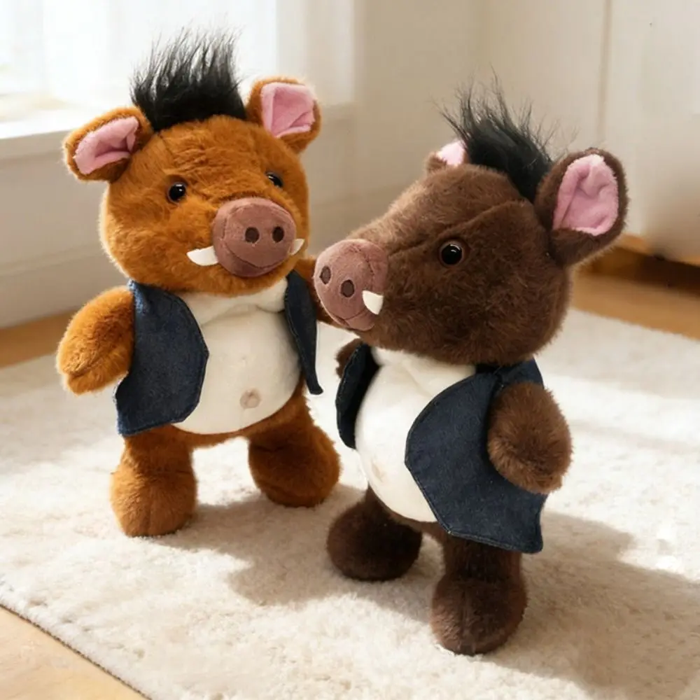 

New Design Soft Pig Stuffed Animal Plush Pillow Cute Pig Pattern Plush Toy 12.2inch Emotional Support Stuffed Animals Plush