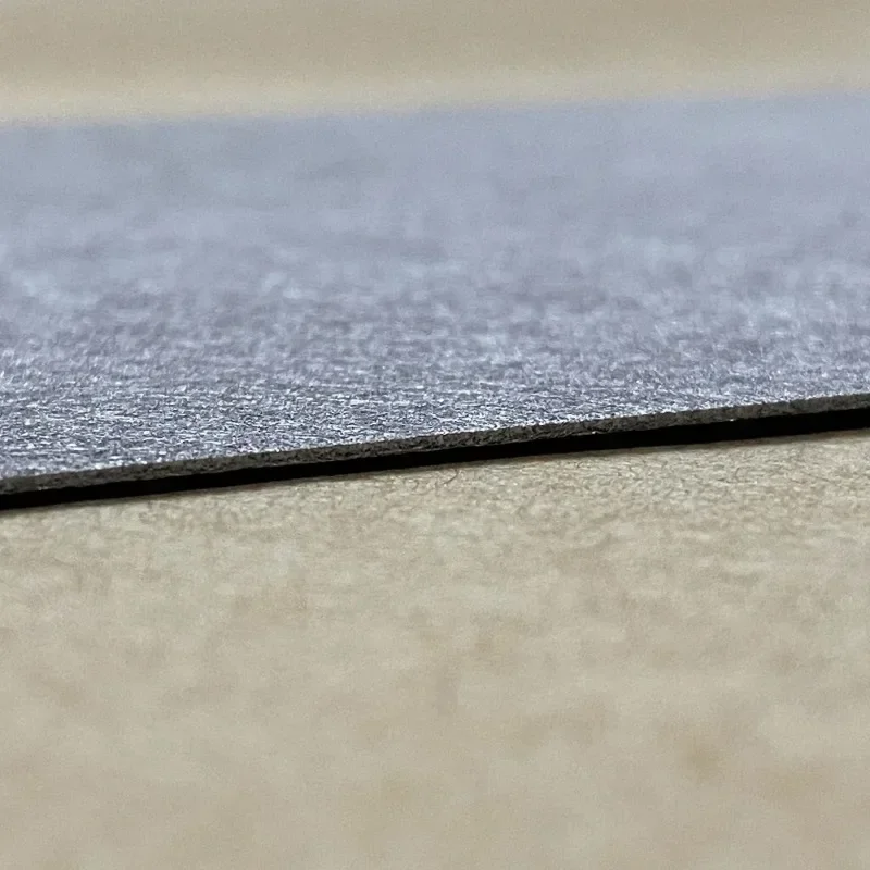 Thick High Purity Fiber Paper Gas Diffusion Layer Fiber Sintered Felt For Fuel Cell Customize 0.15-1mm