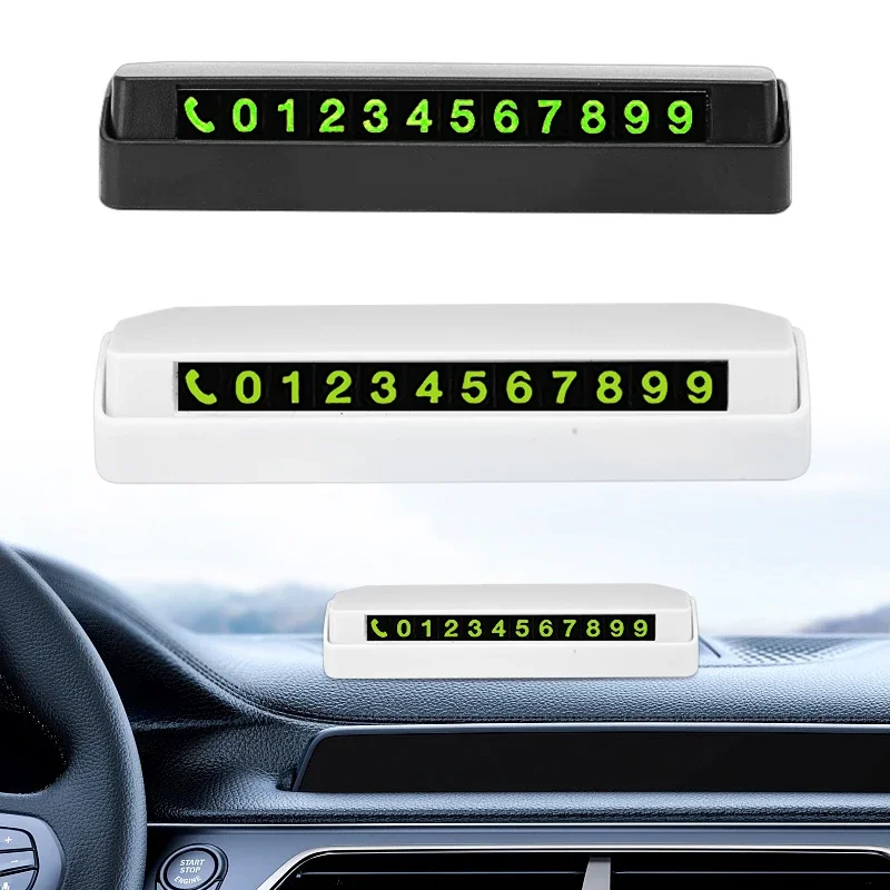 

Car Truck Parking License Plate Temporary Stop Sign Temporary Car Phone Number In Car Parking Card Phone Number Card Plate