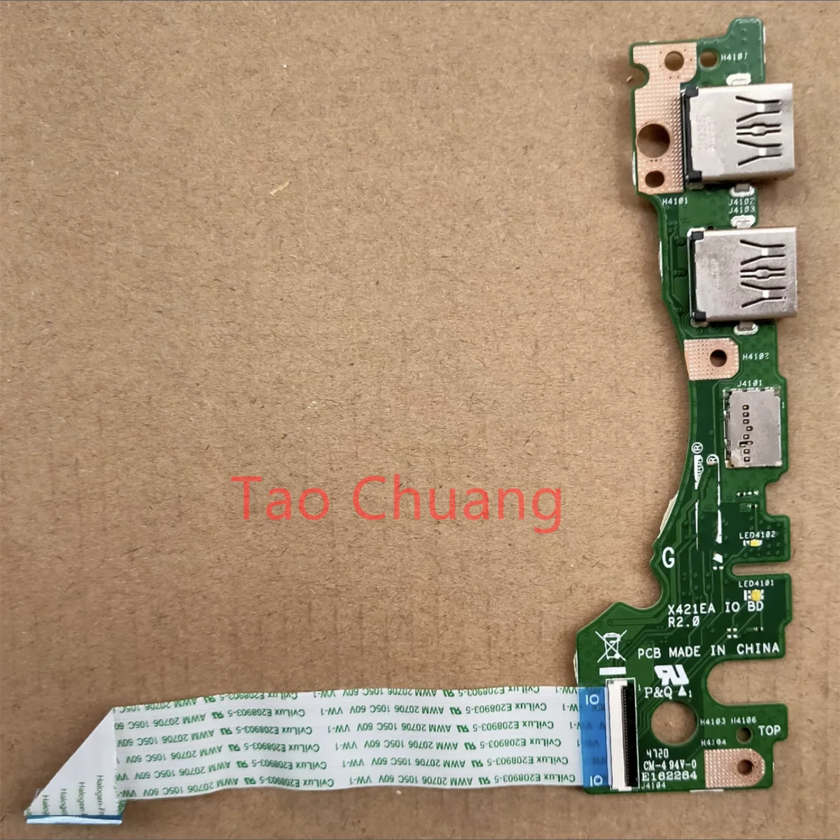 FOR ASUS ADOL14EA ADOL14EQ X421E X421EA Card Reader USB Board