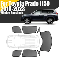 Custom Magnetic Car Window Sunshade For Toyota Land Cruiser Prado J150 2010-2023 SUV Curtain Mesh Front Windshield Frame Curtain