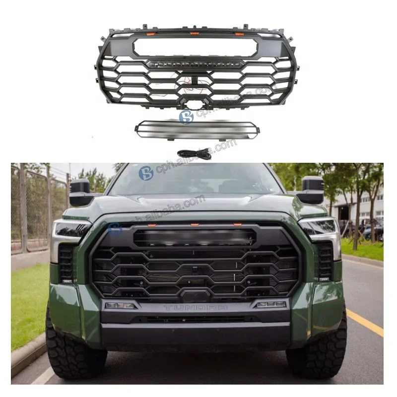 High Quality Auto Parts Front bumper Grille Car Grills Replacement For Toyotas Tundra 2022