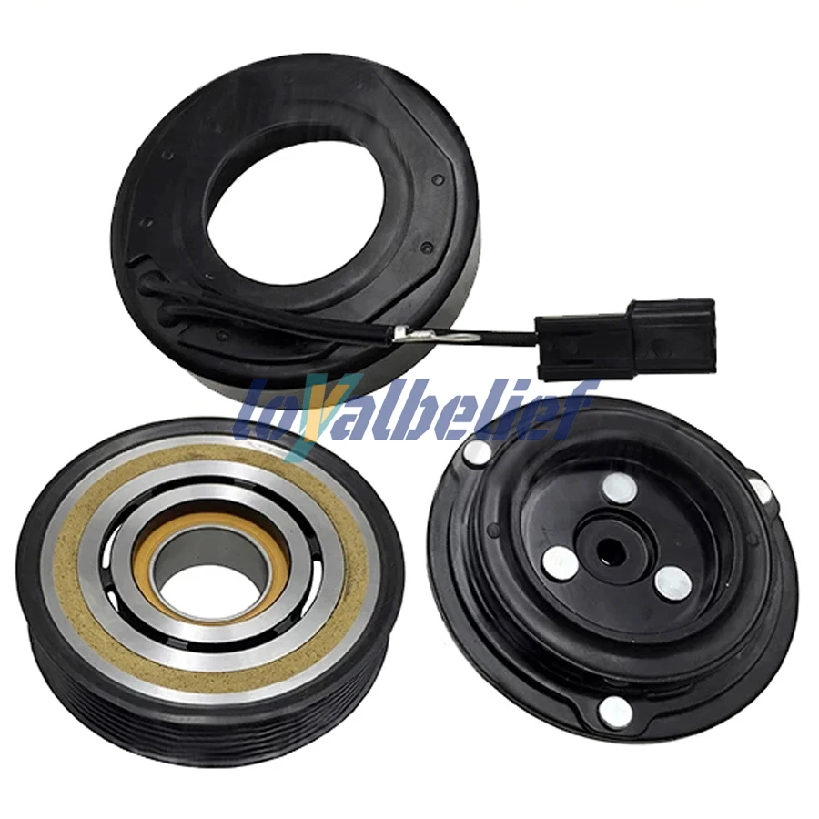 New Auto Car Air Conditioning AC Compressor Clutch Pulley Assembly for Hyundai Elantra/Kia Soul 977012K700 977013X100 977013X101