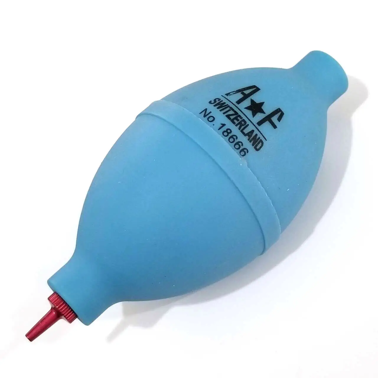 A*F 18666 Blower Watchmaker Hand Rubber Dust Blower Blue Pump Blower