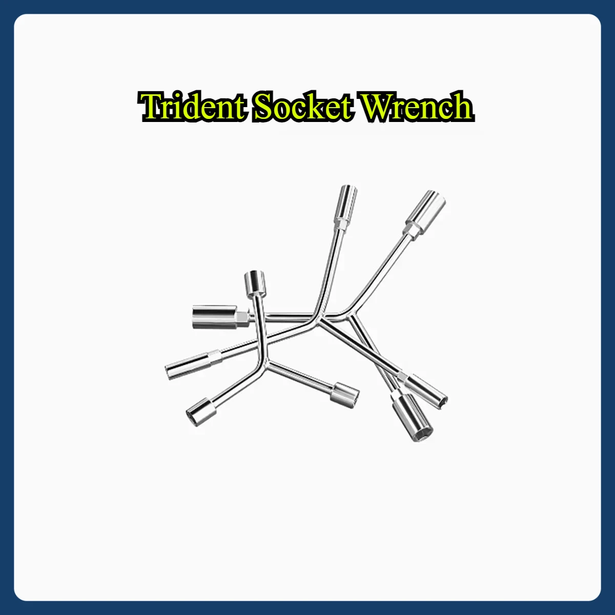 

Trident Socket Wrench/Y-Shaped Socket Wrench/Triangle Tool Extended Outer Hexagon Multi Head Y-Shaped Automotive Repair Wrench