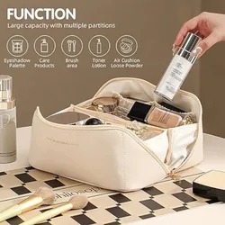 Borsa per il trucco portatile multifunzionale borsa per il trucco da viaggio di grande capacità da donna borsa da toilette impermeabile Organizer